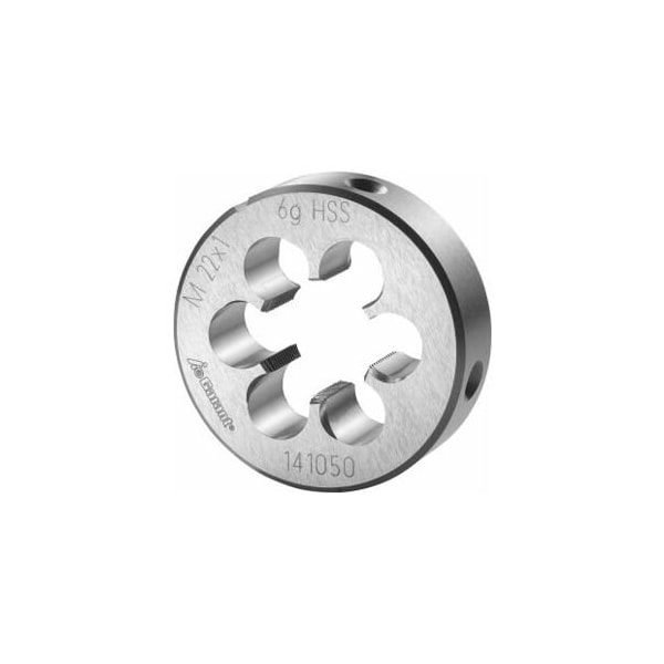 Garant M22X1 HSS Round Die, Closed/Pre-Slit Form 141050 22X1 - main